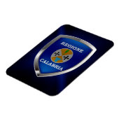 Kalabrien Mettalic Emblem Magnet (Linke Seite)