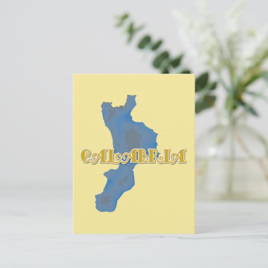 Kalabrien Postkarte (Stehend Vorderseite)