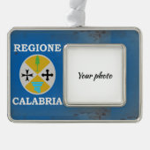 Kalabrien Rahmen-Ornament Silber (Vorderseite)