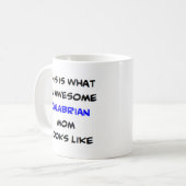 kalabrische Mama, großartig Kaffeetasse (Vorderseite Links)