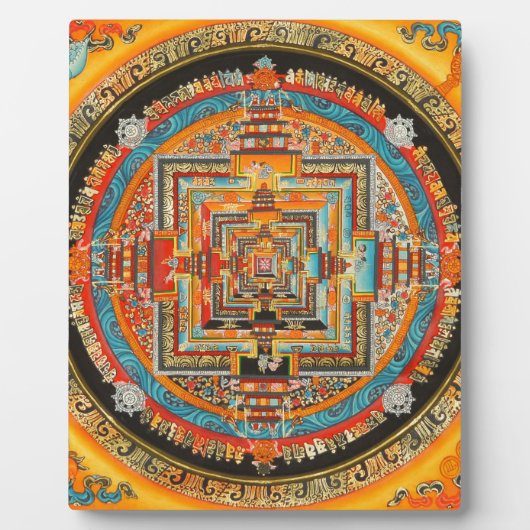 KALACHAKRA ESOTERIC MANDALA III FOTOPLATTE (Vorderseite)