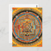 KALACHAKRA ESOTERIC MANDALA III POSTKARTE (Vorne/Hinten)