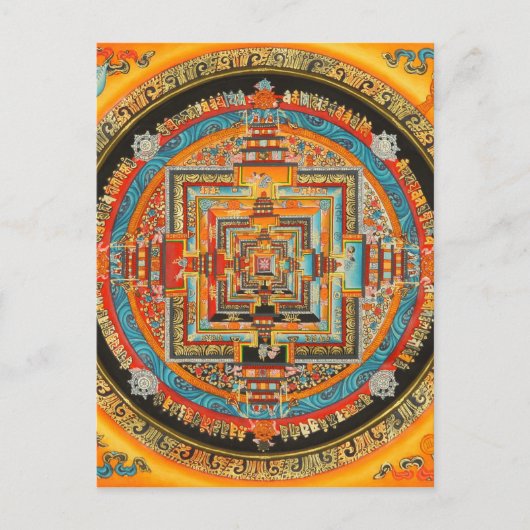 KALACHAKRA ESOTERIC MANDALA III POSTKARTE (Vorderseite)