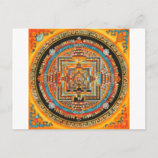 KALACHAKRA ESOTERIC MANDALA III POSTKARTE (Vorderseite)