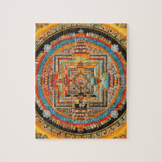 KALACHAKRA GEHEIME MANDALA III PUZZLE (Vertikal)