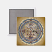 Kalachakra Mandala B Magnet (Vorderseite/Rückseite)