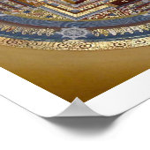 Kalachakra Mandala B Poster (Ecke)