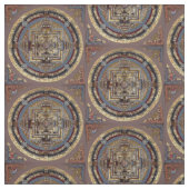 Kalachakra Mandala ein Gewebe Stoff (Muster)