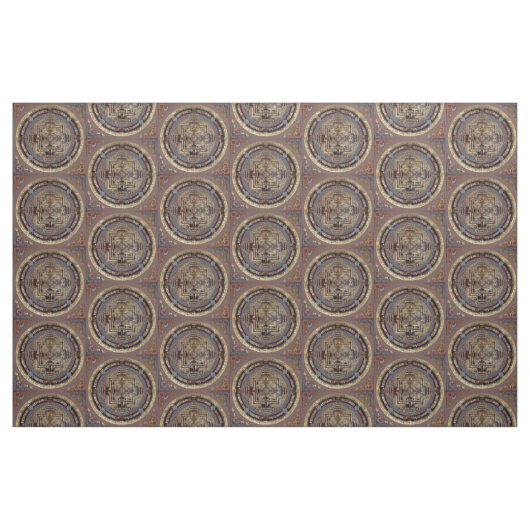 Kalachakra Mandala ein Gewebe Stoff (Fat Quarter (45,7 x 55,9 cm))