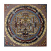 Kalachakra Mandala Fliese (Vorderseite)