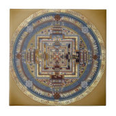 Kalachakra Mandala Fliese (Vorderseite)