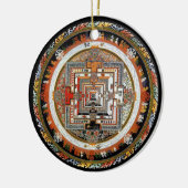 Kalachakra Mandala Keramikornament (Links)