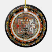 Kalachakra Mandala Keramikornament (Hinten)