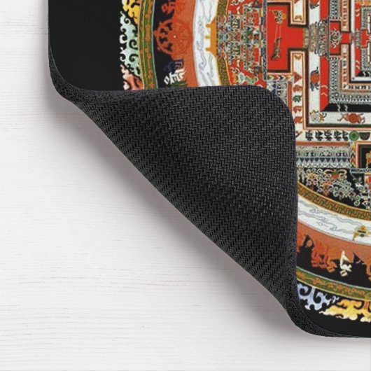 Kalachakra Mandala Mousepad (Ecke)