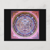 Kalachakra Mandala Postkarte (Vorderseite)