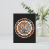 Kalachakra Mandala Postkarte (Stehend Vorderseite)