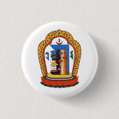 Kalachakra Mantra tibetisch-buddhistisch Button (Vorderseite)