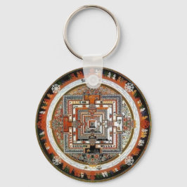Kalachakra Sand Mandala Schlüsselanhänger