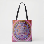Kalachakra Sera Mandala in Rosa Tasche (Vorderseite)