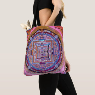 Kalachakra Sera Mandala in Rosa Tasche