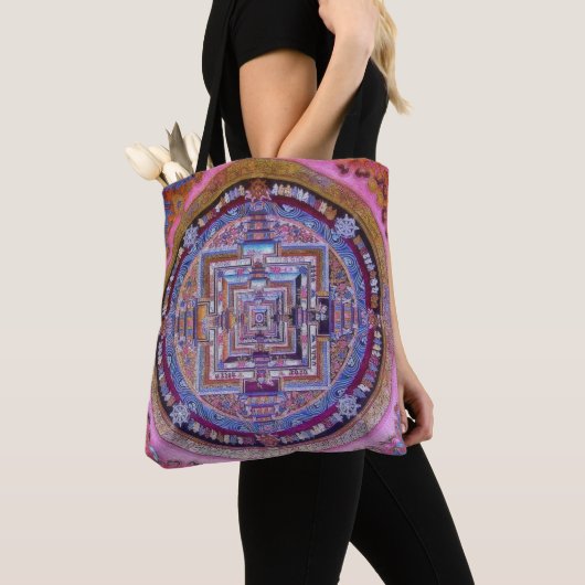 Kalachakra Sera Mandala in Rosa Tasche (Von Nahem)