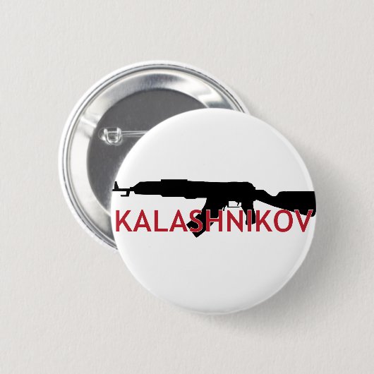 ** KALACHNIKOV ** BUTTON (Vorne & Hinten)