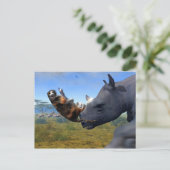 Kalahari Express Postkarte (Stehend Vorderseite)