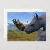 Kalahari Express Postkarte (Vorne/Hinten)