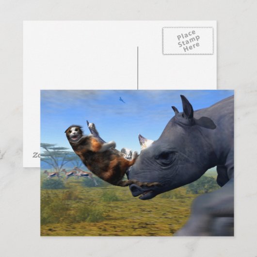 Kalahari Express Postkarte (Vorne/Hinten)