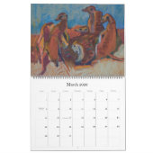 Kalahari-wild lebende Tiere - Kalender (Mär 2026)