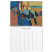 Kalahari-wild lebende Tiere - Kalender (Feb 2026)