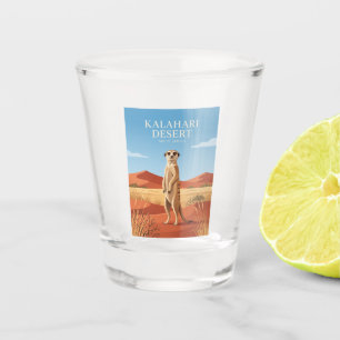 Kalahari-Wüste Südafrika Schnapsglas
