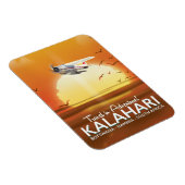 Kalahari-Wüstenabenteuerposter Magnet (Rechte Seite)