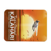 Kalahari-Wüstenabenteuerposter Magnet (Horizontal)