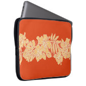 Kalaheo Hawaiian Hibiskus Tapa Laptop Wetsuit Bag Laptopschutzhülle (Vorne Rechts)