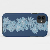 Kalaheo Hawaiianischer Hibiskus Tapa iPhone 5 Hüll Case-Mate iPhone Hülle (Rückseite (Horizontal))