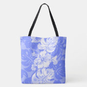 Kalakaua Border Hawaiian Hibiskus Beach Bag Tasche (Rückseite)
