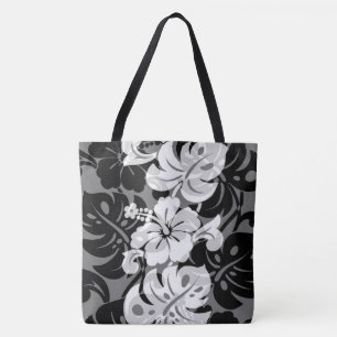 Kalakaua Border Hawaiian Hibiskus Beach Bag Tasche