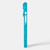 Kalakaua Border Hawaiian Hibiskus Türkis Case-Mate iPhone Hülle (Rückseite / Links)