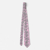 Kalakaua Grenzhawaiischer Hibiskus Zwei-Side Krawatte (Rückseite)