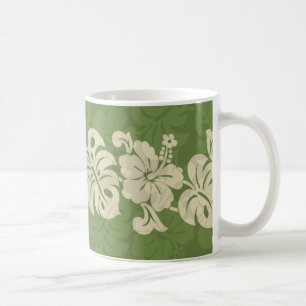 Kalakaua Hawaiian Hibiscus Border KL301 Kaffeetasse