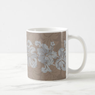 Kalakaua Hawaiian Hibiskus-Rand KL302 Kaffeetasse