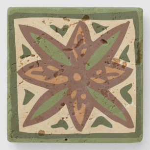 Kalakaua Hawaiian Tropical Tapa KL301 Steinuntersetzer