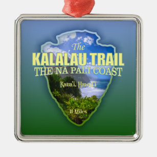 Kalalau-Pfad (Pfeilspitzen) Ornament Aus Metall
