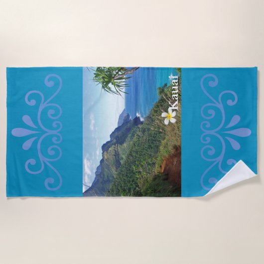 Kalalau-Pfad Strandtuch (Vorderseite)