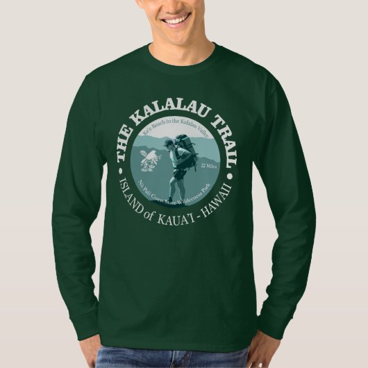 Kalalau-Pfad T-Shirt (Vorderseite)