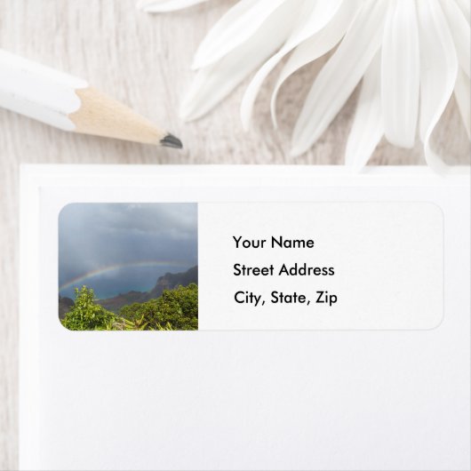 Kalalau-Rainbow-Adressetikett (Insitu)