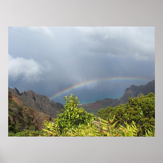 Kalalau Rainbow Poster (Vorne)