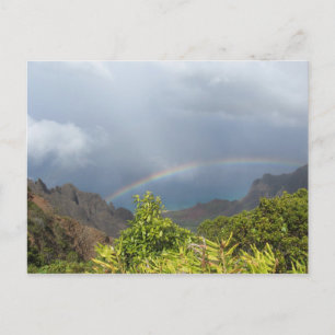 Kalalau Rainbow Postkarte