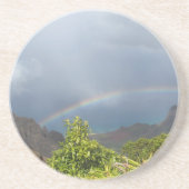 Kalalau Rainbow Sandstein Untersetzer (Vorne)